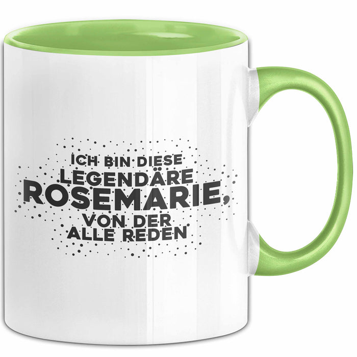 Rosemarie Tasse Ich Bin Diese Legendaere Rosemarie, Von Der Alle Reden