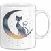 Katzenliebhaber Tasse Geschenkidee Katzenfan Lustiger Spruch Geschenkidee Lustig Weiß Trendation