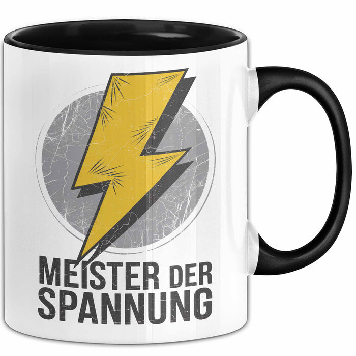 Elektriker Tasse Geschenk Meister der Spannung Geschenk Trendation