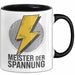 Elektriker Tasse Geschenk Meister der Spannung Geschenk Trendation