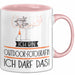 Geschenk für Outdoor-Fotografin Tasse Lustige Geschenkidee Geburtstag Ich Bin Outdoor-Fotografin Ich Darf Das Rosa Trendation