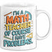 Mathematiklehrer Unterricht Tasse Geschenk Lustige Geschenkidee Spruch Ich Bin Mathelehrer Weiß Trendation