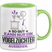 Vogelzüchter Geschenk Tasse So Gut Kann Nur Ein Vogelzüchter Aussehen Geschenkidee Kaffee-Becher Grün Trendation