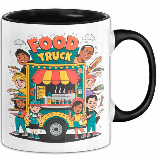 Strassen Food Liebhaber Tasse Geschenkidee für Foodtruck Fan Trendation