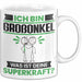 Großonkel Tasse Geschenk für Großonkel Geburtstag Lustiger Spruch Kaffee-Becher Was Ist Deine Superkraft Weiß Trendation