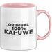 Kai-Uwe Tasse Original 100% Kai-Uwe Geschenk Rosa Trendation