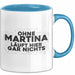 Martina Tasse Ohne Martina Laeuft Hier Gar Nichts Geschenk Blau Trendation