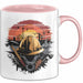 Bauarbeiter Tasse Geschenkidee für Bauarbeiter Rosa Trendation