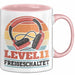 Level 11 Freigeschaltet Tasse Geschenk Gamer 11. Geburtstag Rosa Trendation