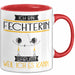 Fechterin Tasse Geschenk Ich Bin Fechterin Warum Weil Ich Es Kann Geschenkidee Geburtstag Rot Trendation