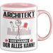 Architekt Tasse Geschenk für Architekt Der Mann Der Alles Kann Geschenkidee zum Geburtstag Rosa Trendation