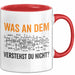 Maschinenbauingenieur Ingenieurwesen Tasse Geschenk Lustige Geschenkidee Spruch Was An Dem Verstehst Du Nicht Rot Trendation