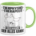 Tierphysiotherapeut Tasse Geschenk für Tierphysiotherapeut Der Mann Der Alles Kann Geschenkidee zum Geburtstag Grün Trendation