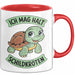 Schildkröte Tierliebhaber Tasse Geschenk Lustige Geschenkidee Spruch Ich Mag Halt Schildkröten Rot Trendation