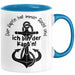 Kapitän Tasse Geschenk Der Käptn Hat Immer Recht Und Ich Bin Der Käptn Bootsführer Boot Besitzer Kaffee-Becher Blau Trendation