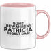 Patricia Tasse Ruhe Bewahren! Patricia Regelt Das! Geschenk Rosa Trendation