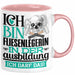 Fliesenlegerin Ausbildung Start Geschenk Tasse Ich Bin Fliesenlegerin In Der Ausbildung Ich Darf Das Kaffee-Becher Geschenkidee Rosa Trendation