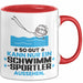 Schwimmsportler Geschenk Tasse So Gut Kann Nur Ein Schwimmsportler Aussehen Geschenkidee Kaffee-Becher Rot Trendation