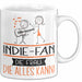 Indie-Fan Geschenk Tasse Becher Die Frau Die Allen Kann Geschenkidee für eine Indie-Fan Lustig Weiß Trendation