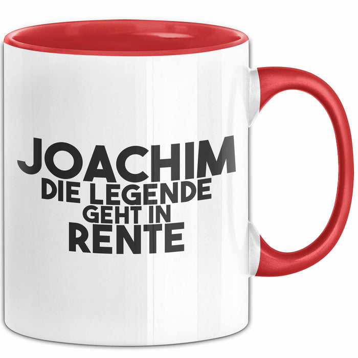 Joachim Tasse Joachim – Die Legende Geht In Rente Geschenk