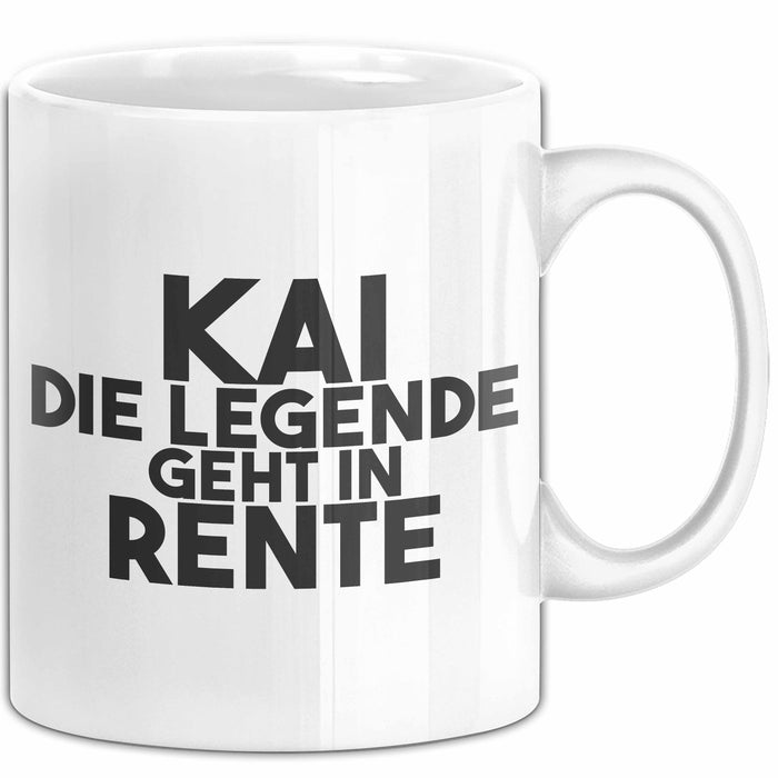 Kai Tasse Kai – Die Legende Geht In Rente Geschenk