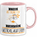 Ultraläuferin Tasse Geschenk Becher Stark Attraktiv Furchtlos Ultraläuferin Lustige Geschenkidee Rosa Trendation