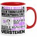 Elektronischer Musikproduzent Geschenk Tasse Lustige Geschenkdiee für einen Elektronischer Musikproduzent Geburtstag Ich Bin Elektronischer Musikproduzent Ich Kann Es Dir Erklären Aber Nicht Für Dich Verstehen Rot Trendation