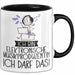 Geschenk für Elektronische Musikproduzentin Tasse Lustige Geschenkidee Geburtstag Ich Bin Elektronische Musikproduzentin Ich Darf Das Trendation
