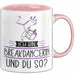 Breakdancerin Tasse Geschenk Ich Bin Breakdancerin Und Du So Geschenkidee Lustiger Spruch Becher Rosa Trendation