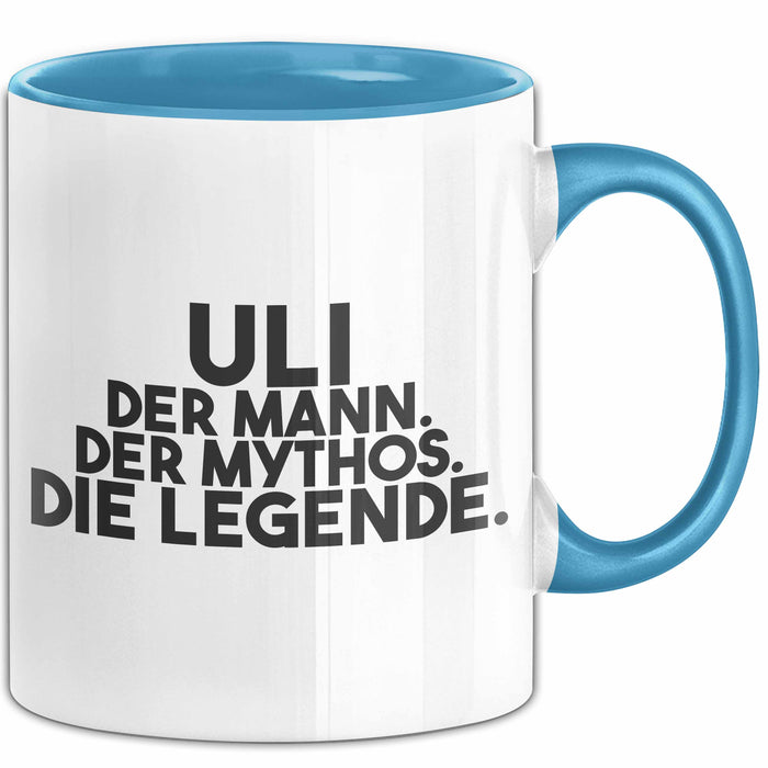 Uli Tasse Uli – Der Mann. Der Mythos. Die Legende. Geschenk