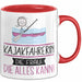 Kajakfahrerin Geschenk Tasse Becher Die Frau Die Allen Kann Geschenkidee für eine Kajakfahrerin Lustig Rot Trendation