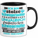 Schwiegertochter Tasse Geschenk Spruch Ich Bin Stolze Schwiegertochter Becher Schwarz Trendation