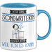 Songwriterin Tasse Geschenk Ich Bin Songwriterin Warum Weil Ich Es Kann Geschenkidee Geburtstag Blau Trendation