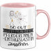 Pferderennen-Enthusiastin Geschenk Tasse So Gut Kann Nur Eine Pferderennen-Enthusiastin Aussehen Geschenkidee Geburtstag Weihnachten Lustig Rosa Trendation