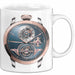 Luxusuhren Sammler Tasse Geschenkidee Zeitmesser Liebhaber Weiß Trendation