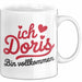 Doris Tasse Geschenk Ich Bin Vollkommen Doris Geschenkidee Geburtstag Weiß Trendation