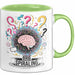 Überdenker Tasse Geschenk Lustige Geschenkidee Spruch Für Beschäftigte Köpfe Grün Trendation