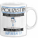 Polizistin Und Prinzessin Tasse Geschenk Für Eine Polizistin Geburtstag Was Ist Deine Superkraft Weiß Trendation