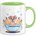 Tierpfleger Groomer Tasse Geschenk Lustige Geschenkidee Spruch Für Tierpflege Profis Grün Trendation