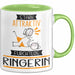 Ringerin Tasse Geschenk Becher Stark Attraktiv Furchtlos Ringerin Lustige Geschenkidee Grün Trendation