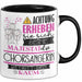Chorsängerin Tasse Geschenk Lustiger Spruch Bitte Erheben Sie Sich Seine Majestät Die Chorsängerin Betritt Den Raum Schwarz Trendation
