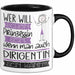 Dirigentin Tasse Geschenk Spruch Wer Will Schon Prinzessin Sein Wenn Man Auch Dirigentin Sein Kann Trendation