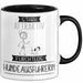 Hundeausführerin Tasse Geschenk Becher Stark Attraktiv Furchtlos Hundeausführerin Lustige Geschenkidee Trendation