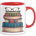 Bibliothekar Tasse Geschenkidee für Bücherliebhaber Rot Trendation