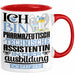 Pharmazeutisch-technische Assistentin Ausbildung Start Geschenk Tasse Ich Bin Pharmazeutisch-technische Assistentin In Der Ausbildung Ich Darf Das Kaffee-Becher Geschenkidee Rot Trendation