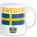 Schweden Skandinavien Schwedisch Tasse Geschenk Lustige Geschenkidee Spruch Weiß Trendation