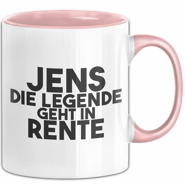 Jens Tasse Jens – Die Legende Geht In Rente Geschenk