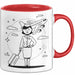 Flugbegleiter Tasse Geschenk Lustige Geschenkidee Spruch Für Reise Crew Rot Trendation