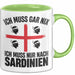 Sardinien Tasse Geschenk Italien Ich Muss Gar Nix Ich Muss Nur Nach Sardienien Urlaub Becher Grün Trendation
