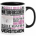 Naturforscher Geschenk Kaffee-Tasse Geschenkidee für Naturforscher Ich Bin Naturforscher Ich Kann Es Dir Erklären Jedoch Nicht Für Dich Verstehen Spruch Lustig Schwarz Trendation